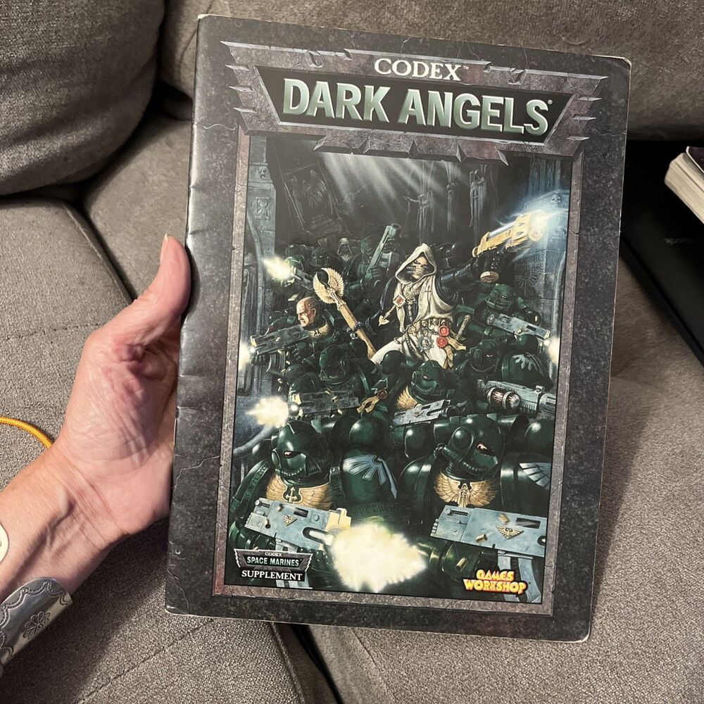 Warhammer 40,000 Dark Angels Codex. 1999 Good Condition
